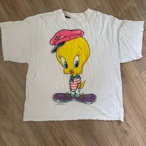 Vintage Warner Bros. Looney Tunes Tweety Bird Tee